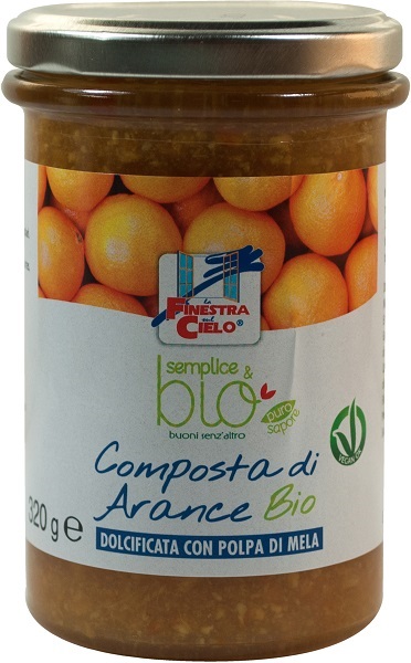 COMPOSTA DI ARANCE CON POLPA DI MELA BIO 320 G - Farmacianuova.eu