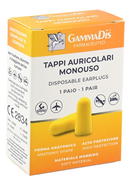 TAPPO AURICOLARE EAR GOMMAPIUMA 2 PEZZI - Farmacianuova.eu