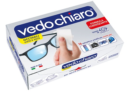 VEDOCHIARO OCCHIALI 16 SALVIETTE UMIDIFICATE - Farmacianuova.eu