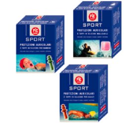 TAPPO AURICOLARE IN SILICONE PIC SPORT 6 PEZZI - Farmacianuova.eu