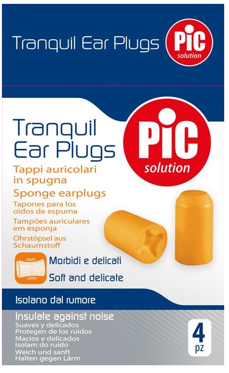 TAPPI AURICOLARI TRANQUIL IN SPUGNA 4 PEZZI - Farmacianuova.eu