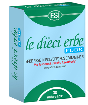 ESI LE DIECI ERBE FLOR 30 CAPSULE - Farmacianuova.eu