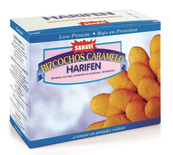 HARIFEN BISCOTTI CARAMELLO 125 G - Farmacianuova.eu