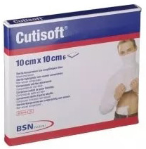 GARZA IDROFILA COMPRESSA CUTISOFT TESSUTO NON TESSUTO 10X10 CM 6 PEZZI - Farmacianuova.eu