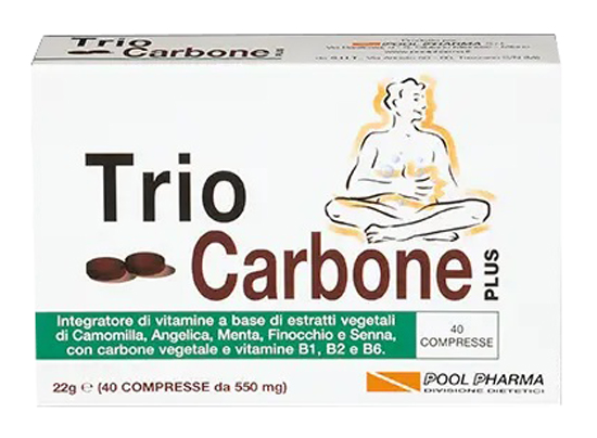 TRIOCARBONE PLUS 40 COMPRESSE - Farmacianuova.eu