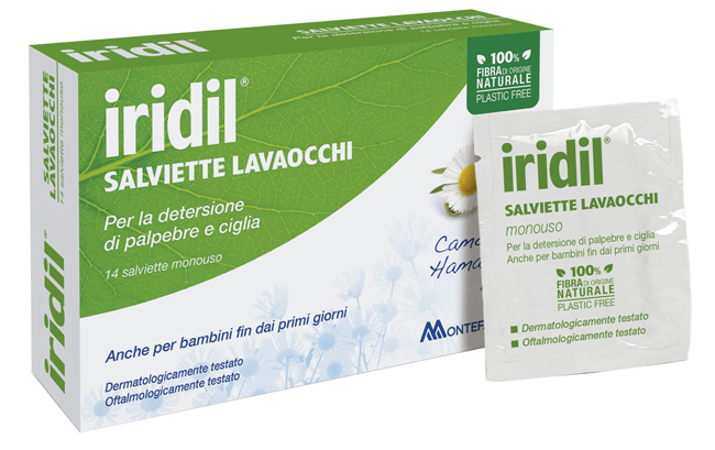 IRIDIL LAVAOCCHI 14 SALVIETTE MONOUSO - Farmacianuova.eu