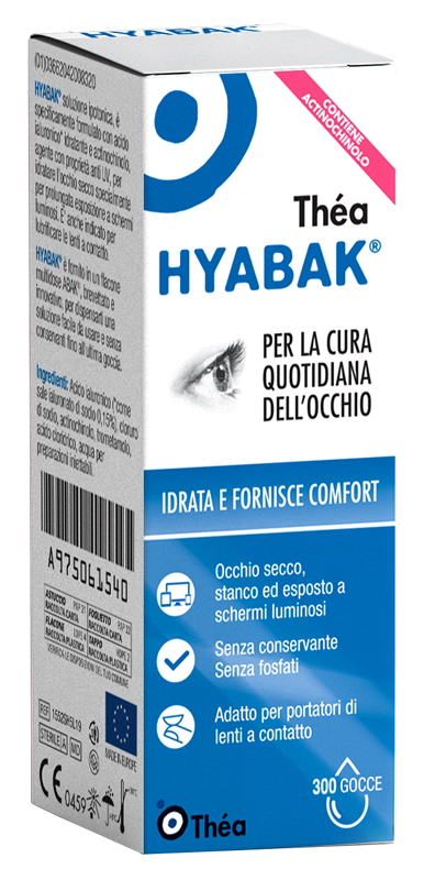 HYABAK SOLUZIONE OFTALMICA 10 ML - Farmacianuova.eu