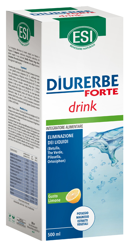ESI DIURERBE FORTE DRINK LIMONE 500 ML - Farmacianuova.eu