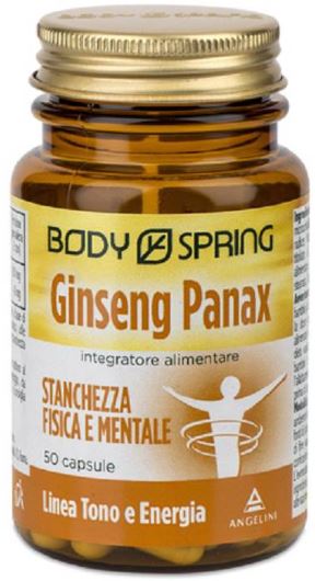 BODY SPRING GINSENG 50 CAPSULE - Farmacianuova.eu
