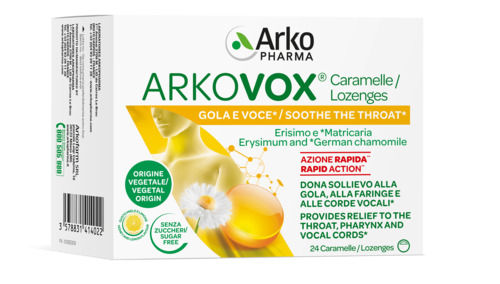 ARKOVOX MIELE/LIMONE 24 CARAMELLE - Farmacianuova.eu