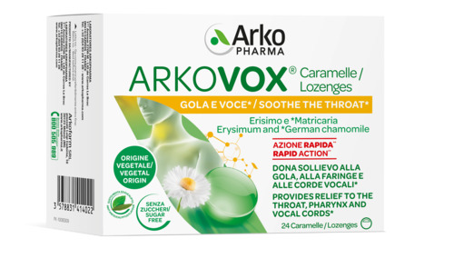 ARKOVOX MENTA/EUCALIPTO 24 CARAMELLE - Farmacianuova.eu