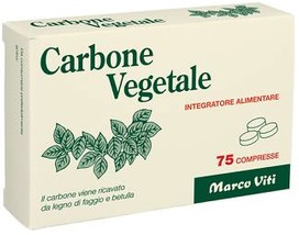 CARBONE VEGETALE 25 COMPRESSE - Farmacianuova.eu