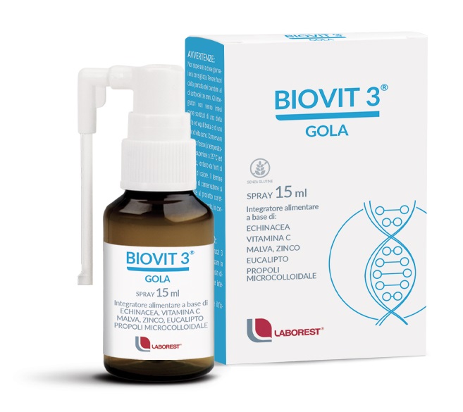 BIOVIT 3 GOLA 1 FIALA 15 ML SPRAY - Farmacianuova.eu