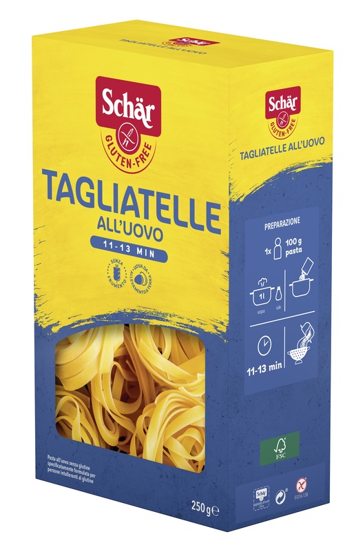 SCHAR TAGLIATELLE UOVO 250 G - Farmacianuova.eu