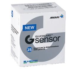 STRISCE MISURAZIONE GLICEMIA GLUCOCARD G SENSOR 25 PEZZI - Farmacianuova.eu