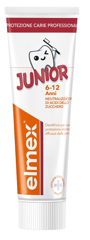 ELMEX JUNIOR PROFESSIONAL DENTIFRICIO 75 ML - Farmacianuova.eu