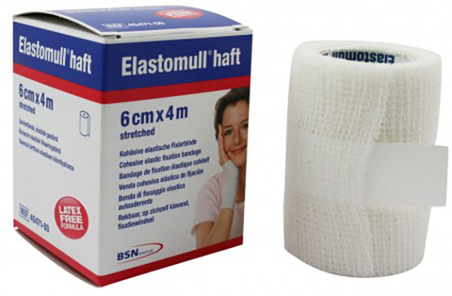 BENDA ELASTICA AUTOADESIVA ELAST HAFT 6X400CM - Farmacianuova.eu
