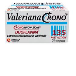 VALERIANA CRONO 135 CON DUOFLAVINA FAST ACTION 30 COMPRESSE - Farmacianuova.eu