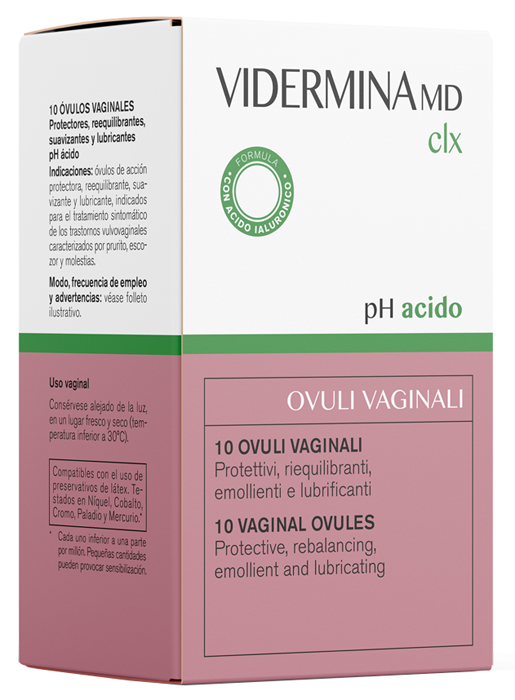 VIDERMINA CLX OVULI 10 PEZZI MD - Farmacianuova.eu
