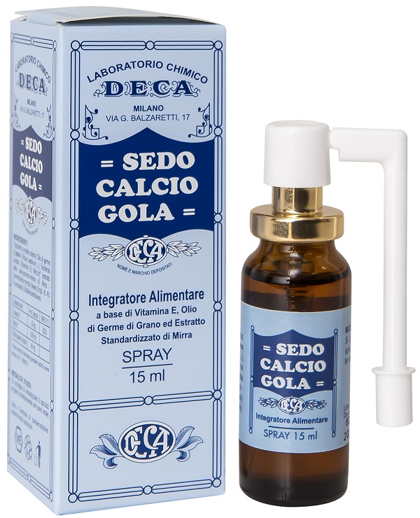 SEDO CALCIO GOLA SPRAY 15 ML - Farmacianuova.eu
