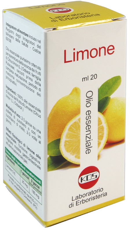 LIMONE OLIO ESSENZIALE 20 ML - Farmacianuova.eu