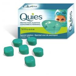 TAPPO AURICOLARE IN SILICONE QUIES 3PAIA - Farmacianuova.eu