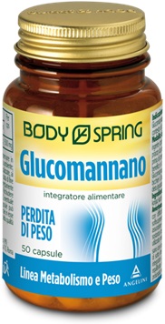 BODY SPRING GLUCOMANNANO 50 CAPSULE - Farmacianuova.eu