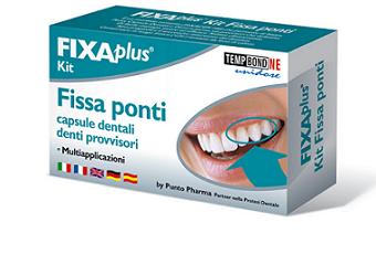 CEMENTO PROVVISORIO PER PONTI FIXAPLUS KIT 1 PEZZO - Farmacianuova.eu