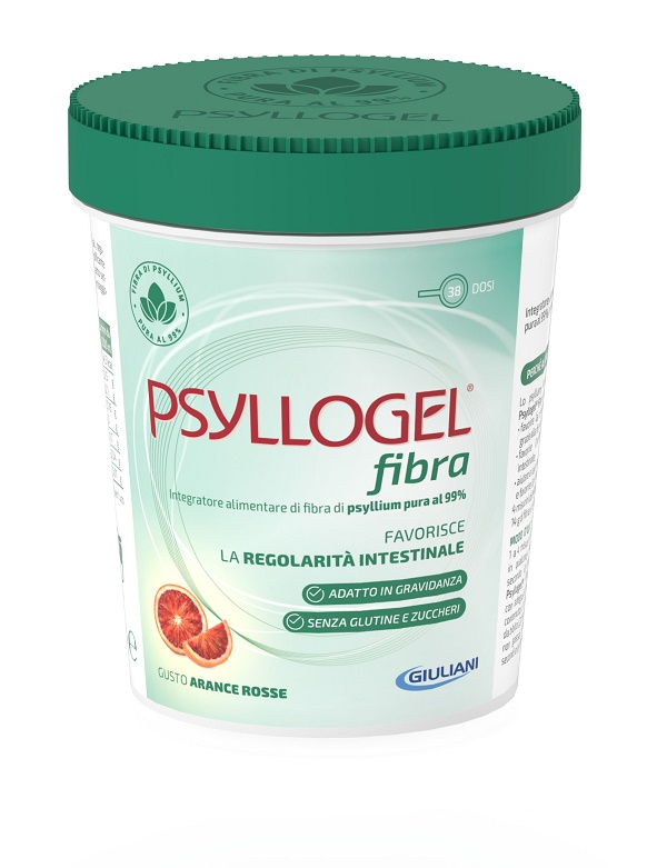 PSYLLOGEL FIBRA ARANCE ROSSE VASO 170 G - Farmacianuova.eu