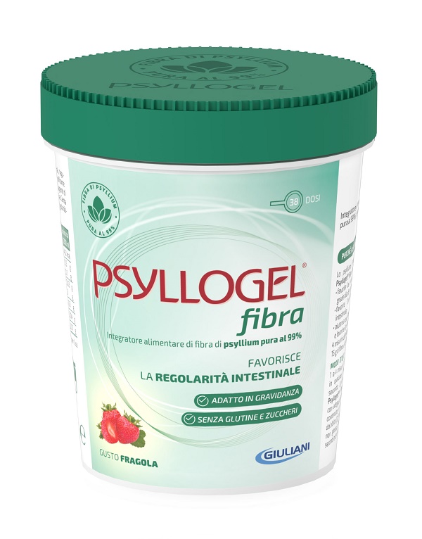PSYLLOGEL FIBRA FRAGOLA VASO 170 G - Farmacianuova.eu