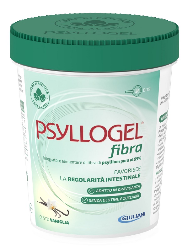 PSYLLOGEL FIBRA VANIGLIA VASO 170 G - Farmacianuova.eu