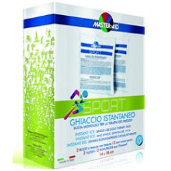 GHIACCIO ISTANTANEO MASTER-AID SPORT PER TERAPIA DEL FREDDO 2 PEZZI - Farmacianuova.eu
