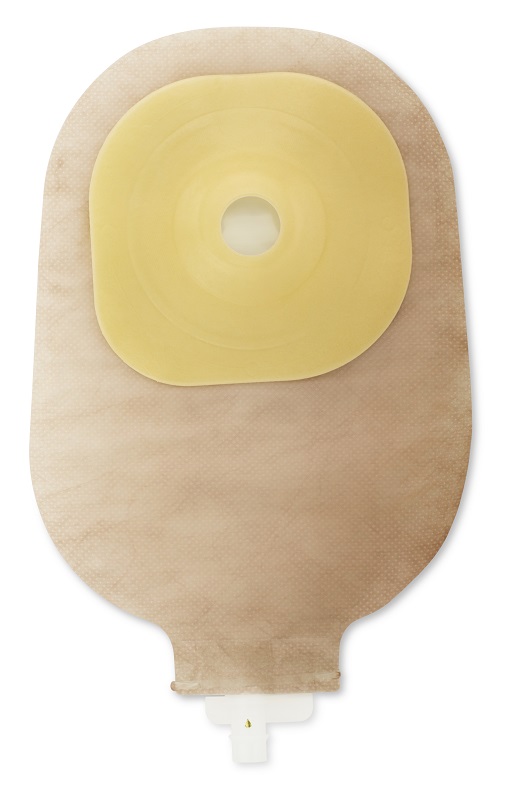 SACCA UROSTOMIA CONVESSA BARRIERA PROTETTIVA AUTOPORTANTE TRASPARENTE 25MM MIDI 350ML TNT IDROREPELLENTE 10 PEZZI+1 ADATTATORE+10 TAPPINI ESTERNI DI SICUREZZA - Farmacianuova.eu