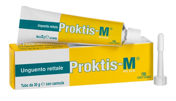 UNGUENTO RETTALE PROKTIS/M PLUS 30G CON CANNULA - Farmacianuova.eu