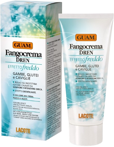 GUAM FANGOCREMA DREN EFFETTO FREDDO 200 ML - Farmacianuova.eu