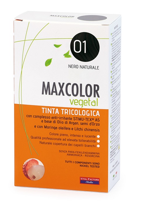 MAX COLOR VEGETAL 01 TINTURA 140 ML - Farmacianuova.eu