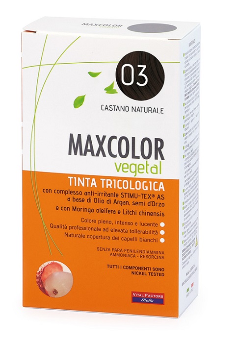 MAX COLOR VEGETAL 03 TINTURA 140 ML - Farmacianuova.eu