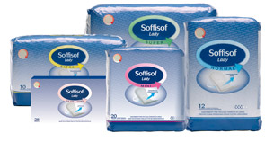 PANNOLONE PER INCONTINENZA CON PROTEZIONI DISCRETE MORBIDE E ANATOMICHE CON NUCLEO SUPER ASSORBENTE E UNO SPECIALE FILTRANTE ESTERNO TRASPIRANTE SOFFISOF LADY EXTRA 10 PEZZI - Farmacianuova.eu