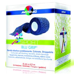 BENDA ELASTICA AUTOBLOCCANTE MASTER-AID BLUGRIP 6X4,5 - Farmacianuova.eu