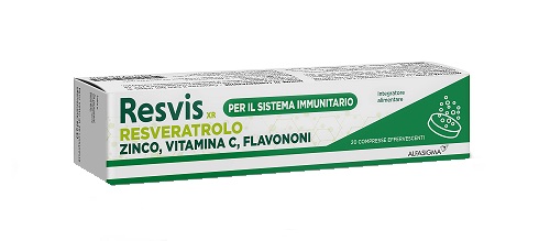 RESVIS XR ALFASIGMA 20 COMPRESSE EFFERVESCENTI DA 4 G - Farmacianuova.eu