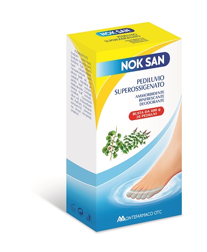 NOK SAN PEDILUVIO SUPEROSSIGENATO 400 G - Farmacianuova.eu