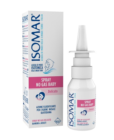 ISOMAR SOLUZIONE ACQUA MARE BABY SPRAY NO GAS 30ML - Farmacianuova.eu