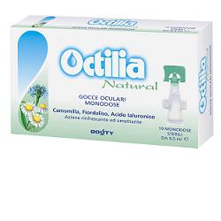 OCTILIA NATURAL GOCCE OCCHI IRRITATI E ARROSSATI 10 FLACONCINI MONODOSE 0,5 ML - Farmacianuova.eu