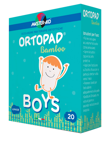 CEROTTO OCULARE PER ORTOTTICA ORTOPAD BOYS M 5,4X7,6 20 PEZZI - Farmacianuova.eu