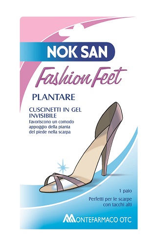 NOK SAN FASHION CUSCINETTO GEL PLANTARE - Farmacianuova.eu