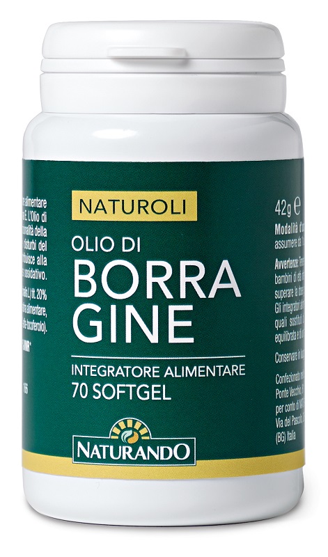 I NATUROLI OLIO DI BORRAGINE 70 CAPSULE - Farmacianuova.eu