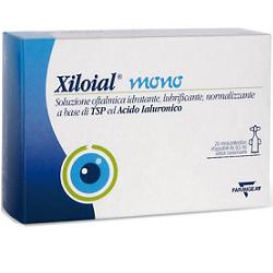 SOLUZIONE OFTALMICA IDRATANTE LUBRIFICANTE XILOIAL 20 MONODOSE DA 0,5ML - Farmacianuova.eu