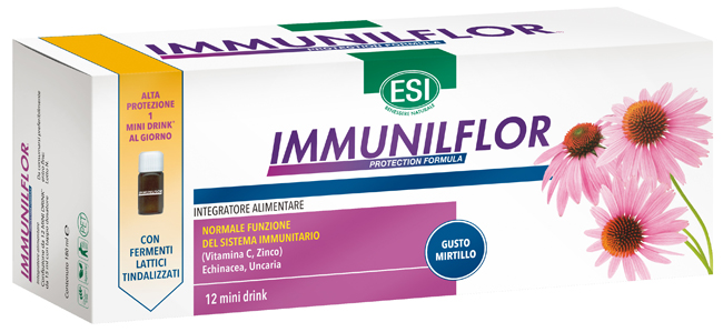 ESI IMMUNILFLOR MINI DRINK 12 MINI DRINK - Farmacianuova.eu