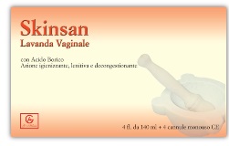 SKINSAN LAVANDA VAGINALE 4 FLACONI 140 ML + 4 CANNULE VAGINALI MONOUSO IN BLISTER - Farmacianuova.eu