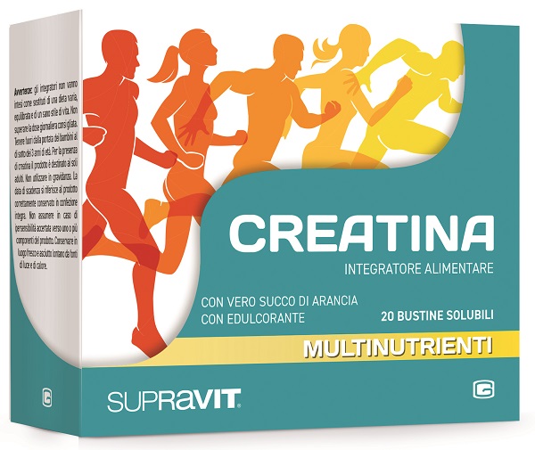 SUPRAVIT CREATINA GRANULATO 20 BUSTINE - Farmacianuova.eu